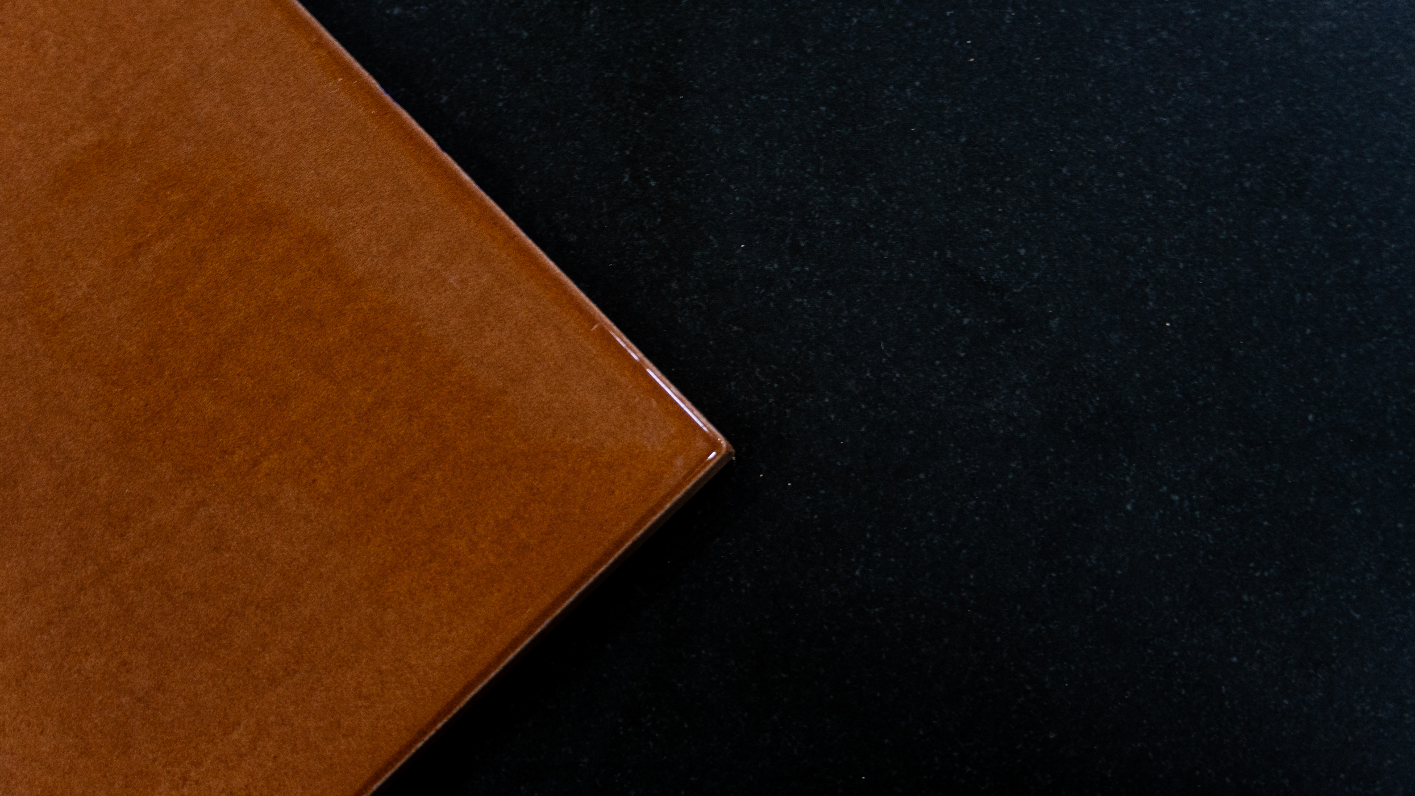 Plain Subway Wall Tile TL 06428 D Nordica Amber Glow 8 x 8 inch Ceramic Glossy Finish - 8 mm  | Suitable for Accent / Feature Walls, Bathroom, Kitchen Wall & Backsplashes (Sample)